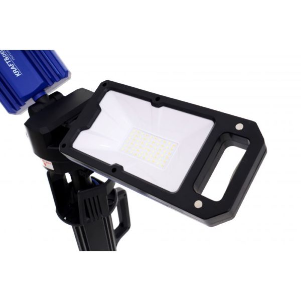 Dielenské stojanové svetlo 5000Lm, 2 x 21700, 4000 mAh KD1265 – Obrázok 7