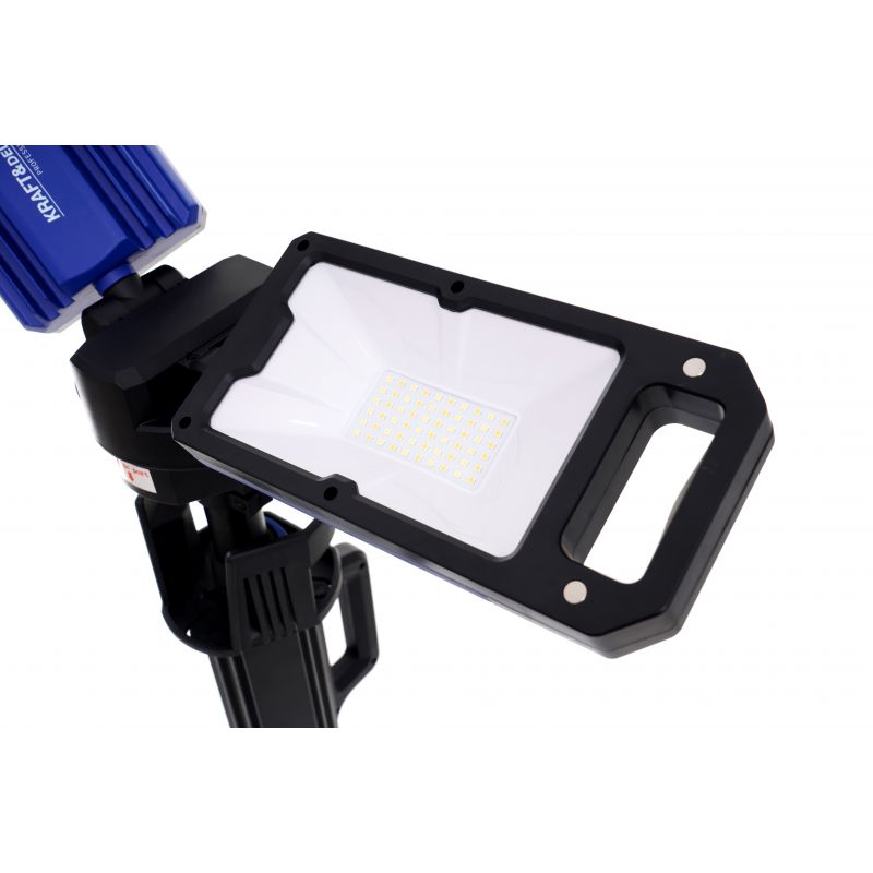 Dielenské stojanové svetlo 5000Lm, 2 x 21700, 4000 mAh KD1265 – Obrázok 7
