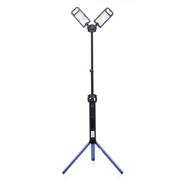 Dielenské stojanové svetlo 5000Lm, 2 x 21700, 4000 mAh KD1265 – Obrázok 13