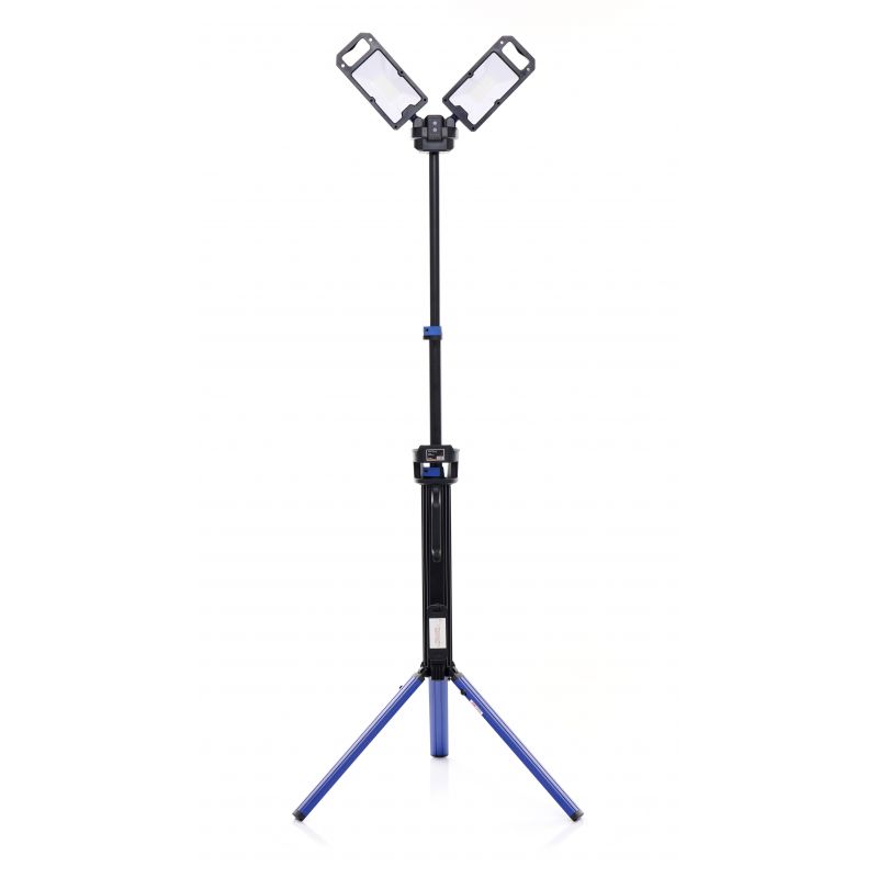 Dielenské stojanové svetlo 5000Lm, 2 x 21700, 4000 mAh KD1265 – Obrázok 13