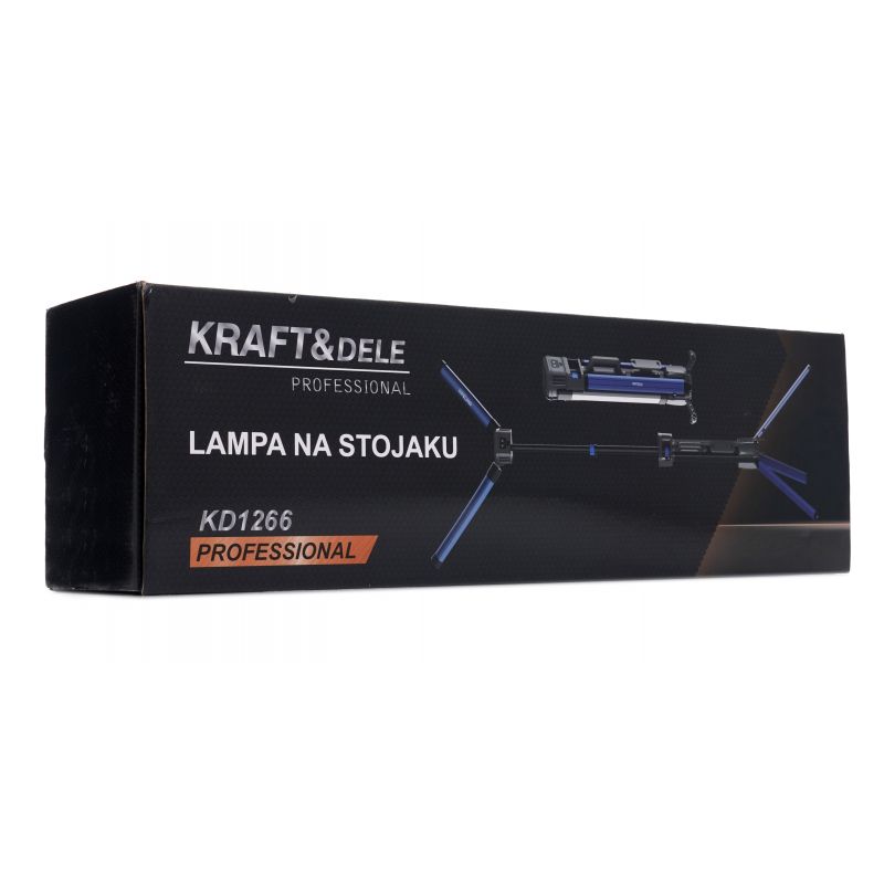 Dielenské stojanové svetlo 10000Lm, 2 x 21700, 4000 Mah KD1266 – Obrázok 3