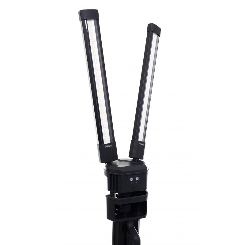Dielenské stojanové svetlo 10000Lm, 2 x 21700, 4000 Mah KD1266 – Obrázok 11