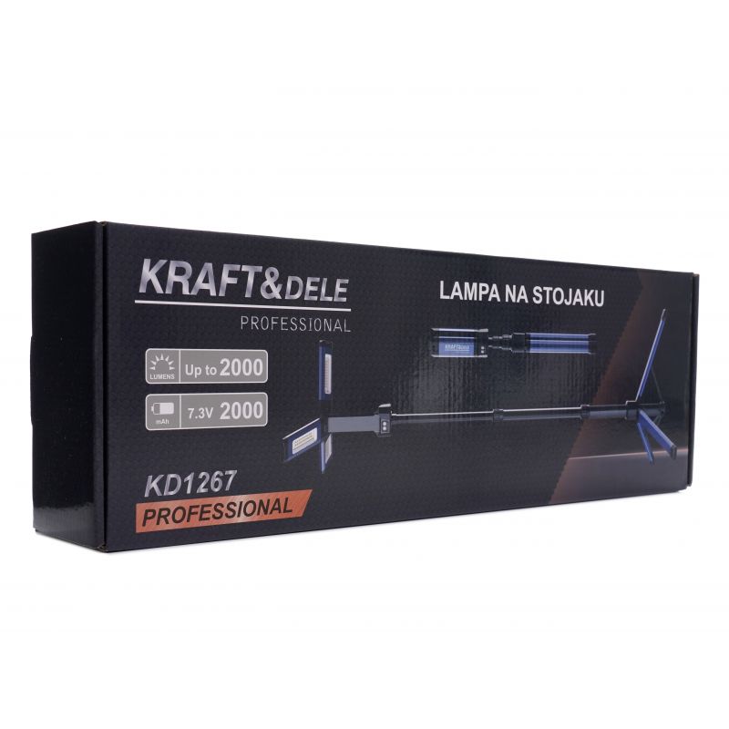 Lampa na stojane 2000LM Kraft&Dele KD1267 – Obrázok 8