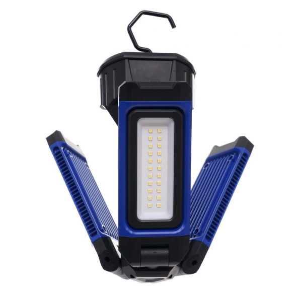 Dielenské stojanové svetlo 4500Lm, 2 x 21700, 4000 mAh KD1268 – Obrázok 7