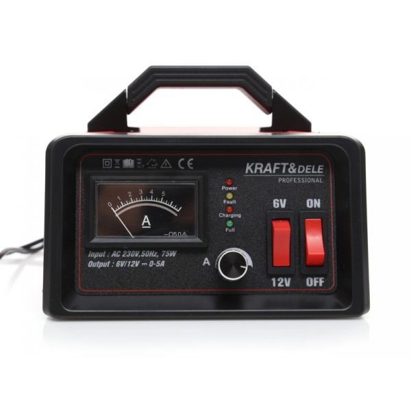 Nabíjačka autobatérií 6/12V | KD1288 – Obrázok 3