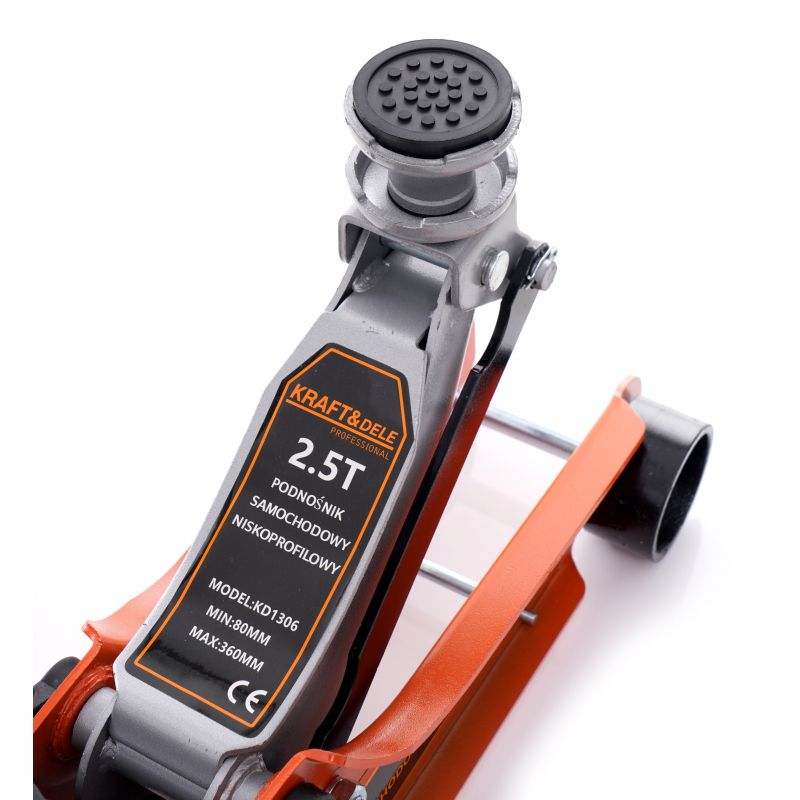 Nízkoprofilový automobilový zdvihák 2,5T 80-360mm KD1306 – Obrázok 8