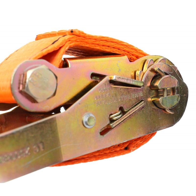 Upínací popruh s račňou a hákmi 4m/50mm/3t | KD1325 – Obrázok 2