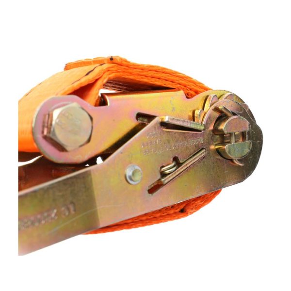 Upínací popruh s račňou a hákmi 4m/50mm/5t | KD1327 – Obrázok 2