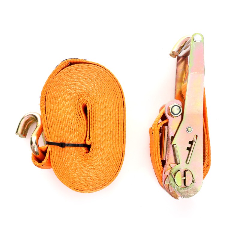 Upínací popruh s račňou a hákmi 6m/50mm/5t | KD1331