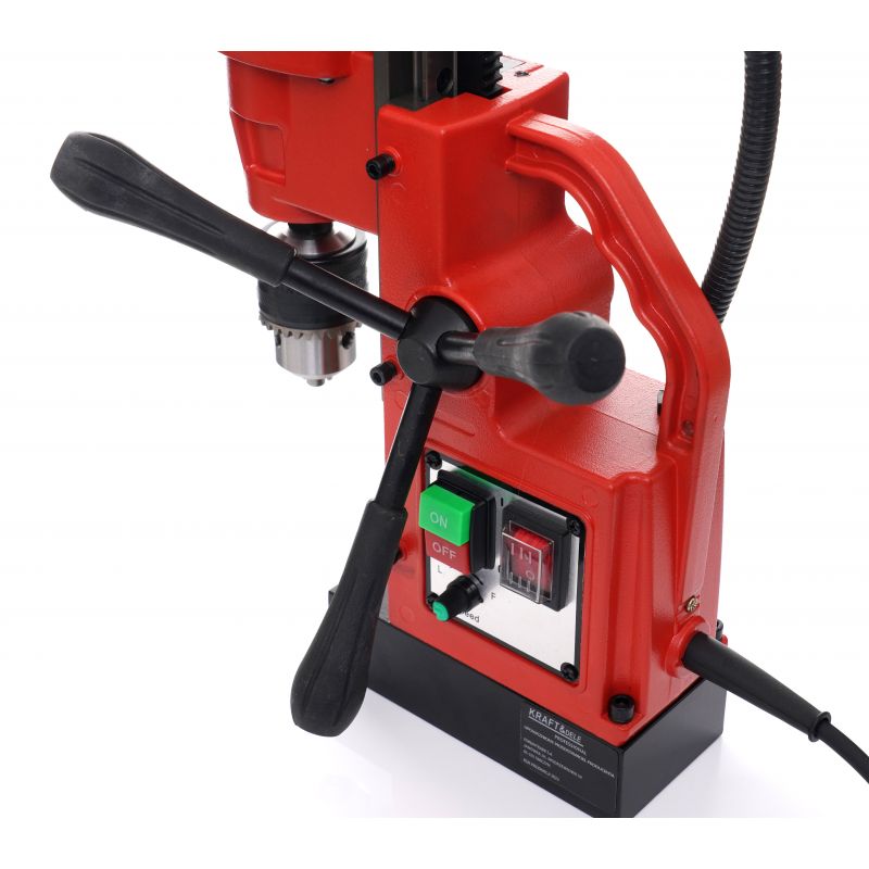 Stĺpová magnetická vŕtačka 1800W 1300N 16mm KRAFT&DELE KD1382 – Obrázok 2