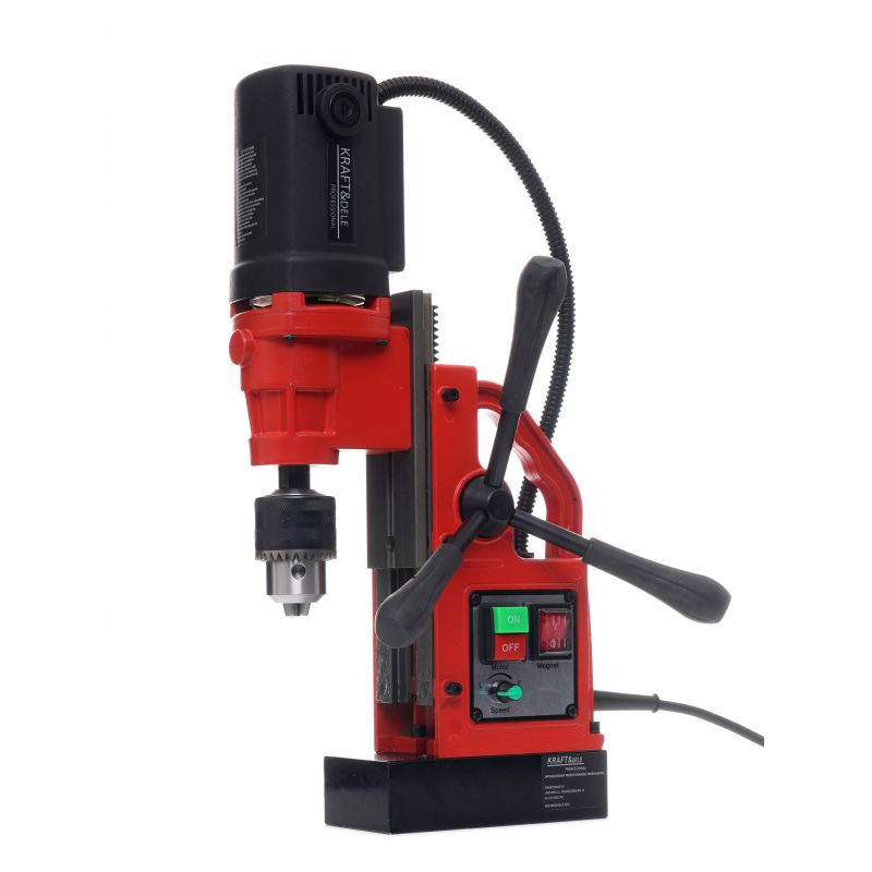 Stĺpová magnetická vŕtačka 1800W 1300N 16mm KRAFT&DELE KD1382 – Obrázok 4