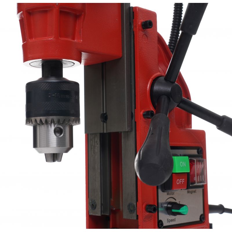 Stĺpová magnetická vŕtačka 1800W 1300N 16mm KRAFT&DELE KD1382 – Obrázok 5