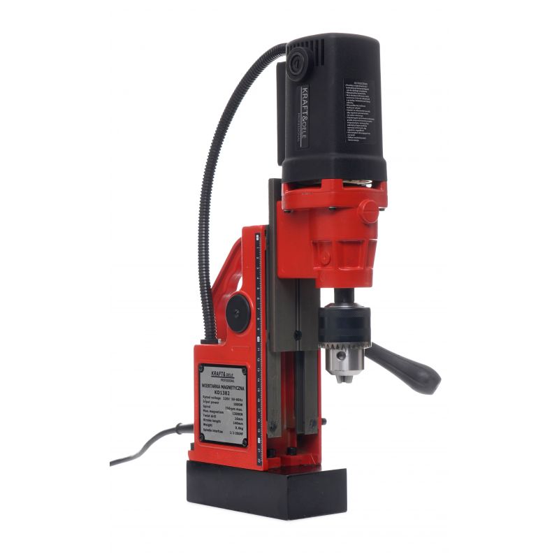 Stĺpová magnetická vŕtačka 1800W 1300N 16mm KRAFT&DELE KD1382 – Obrázok 7