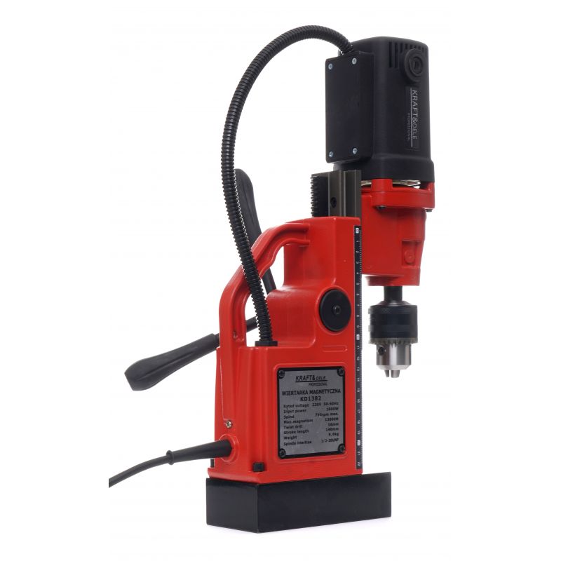 Stĺpová magnetická vŕtačka 1800W 1300N 16mm KRAFT&DELE KD1382 – Obrázok 8