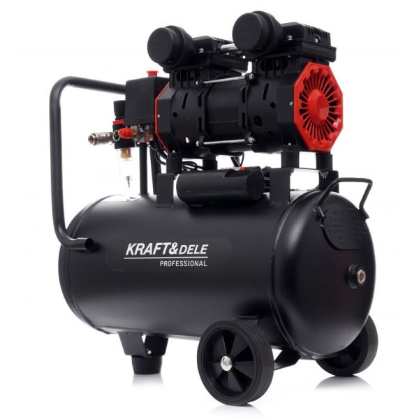 Bezolejový kompresor 24l 2piesty 1390W | KD1385