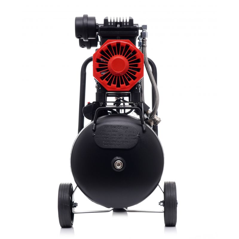 Bezolejový kompresor 24l 2piesty 1390W | KD1385 – Obrázok 2