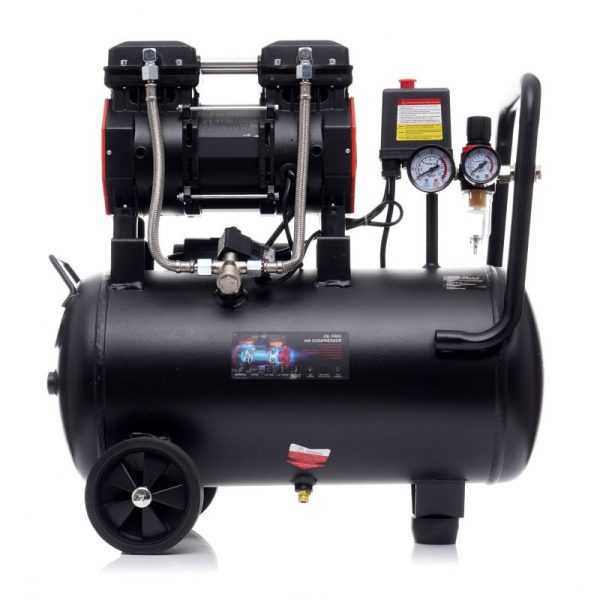 Bezolejový kompresor 24l 2piesty 1390W | KD1385 – Obrázok 5