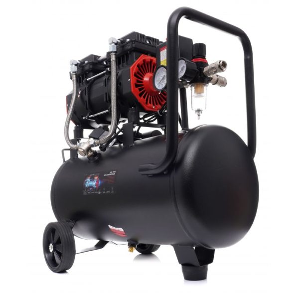 Bezolejový kompresor 24l 2piesty 1390W | KD1385 – Obrázok 7