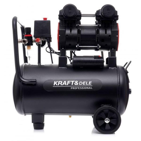 Bezolejový kompresor 24l 2piesty 1390W | KD1385 – Obrázok 10