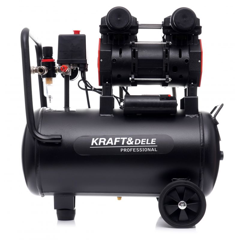 Bezolejový kompresor 24l 2piesty 1390W | KD1385 – Obrázok 10