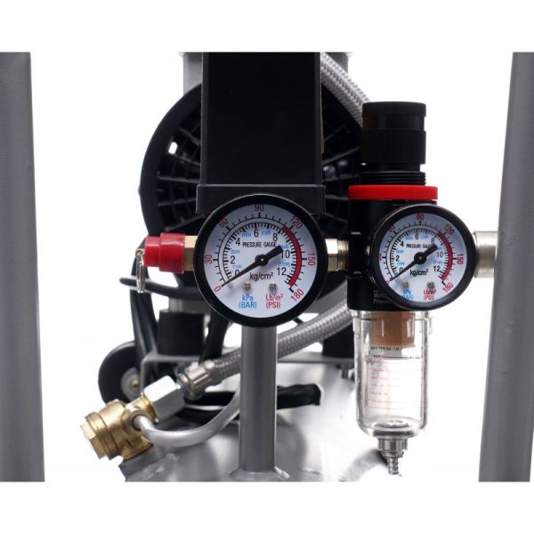 Bezolejový kompresor 24L 1200W | KD1395 – Obrázok 3