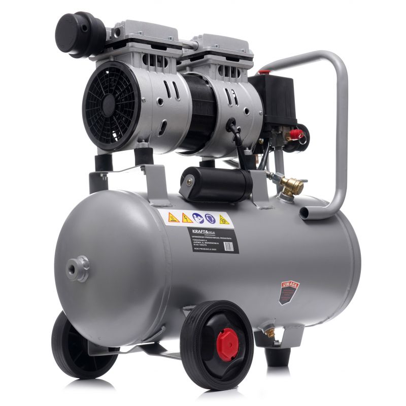 Bezolejový kompresor 24L 1200W | KD1395 – Obrázok 4