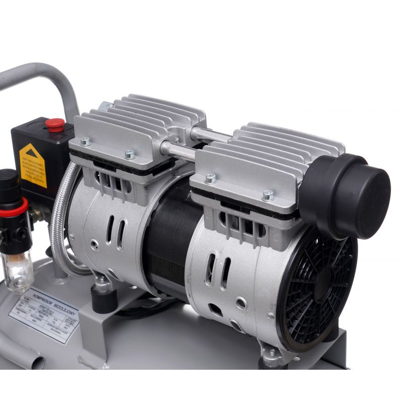 Bezolejový kompresor 24L 1200W | KD1395 – Obrázok 7