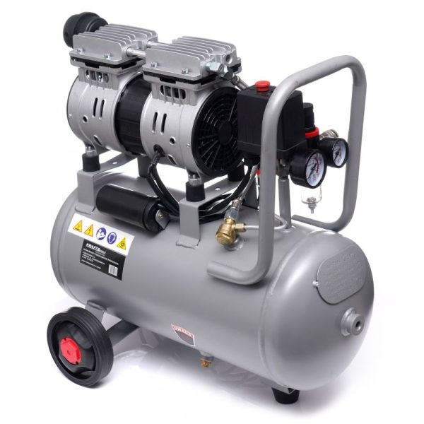 Bezolejový kompresor 24L 1200W | KD1395 – Obrázok 8
