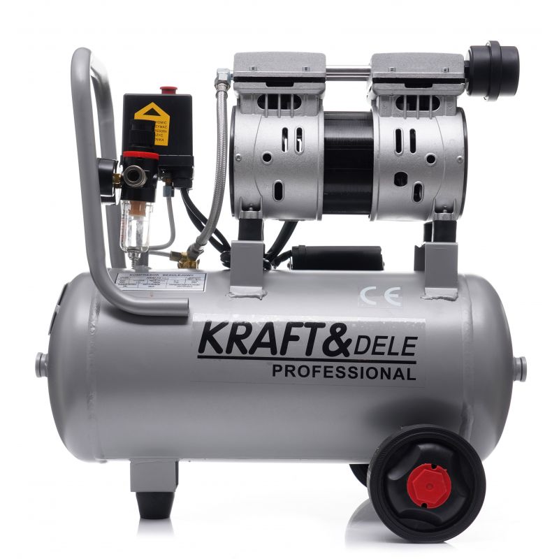 Bezolejový kompresor 24L 1200W | KD1395 – Obrázok 12