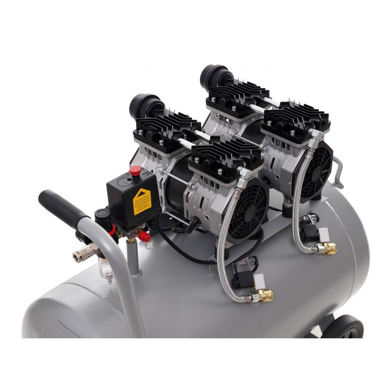 Bezolejový kompresor 100L 2x1500W | KD1398 – Obrázok 6