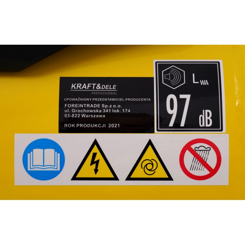 BEZOLEJOVÝ KOMPRESOR 24L 8BAR 230V KD1416 – Obrázok 9