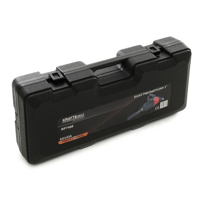 Pneumatický rázový uťahovák kľúč 1" 5000Nm + kufrík KRAFT&DELE – Obrázok 9