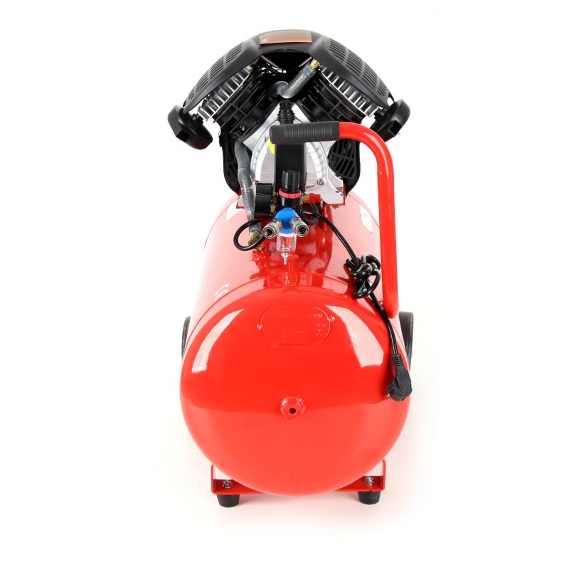 Olejový kompresor 100L 2-valec 3kW | KD1483 – Obrázok 3