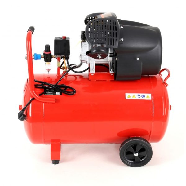 Olejový kompresor 100L 2-valec 3kW | KD1483 – Obrázok 5