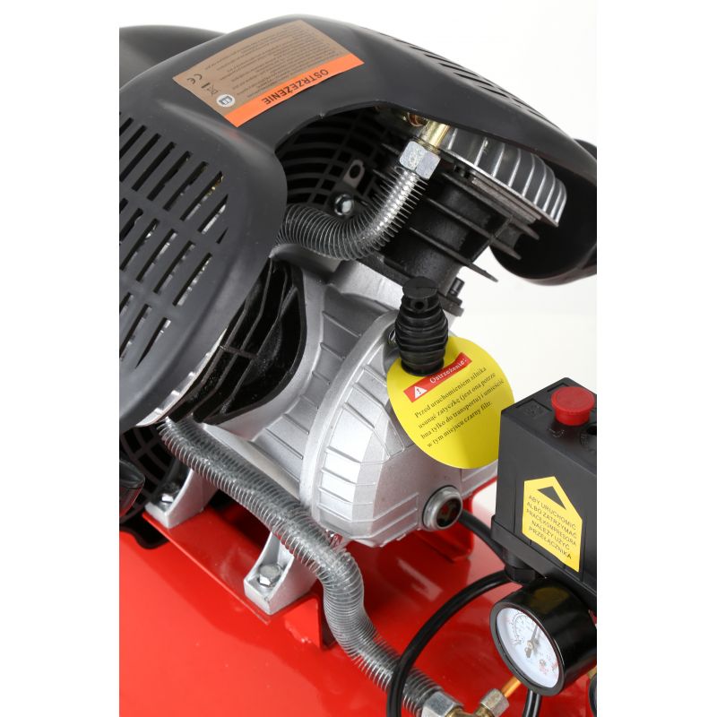 Olejový kompresor 100L 2-valec 3kW | KD1483 – Obrázok 11