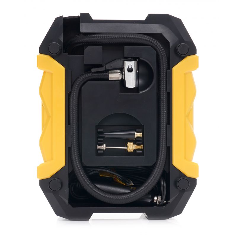Automobilový kompresor, pumpa na bicykle do auta, pumpovanie 12V 40L/MIN – Obrázok 2