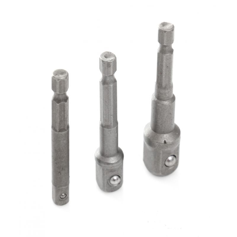 Adaptéry do vŕtačky 1/4″ 3/8″ 1/2″ 3ks | KD1573 – Obrázok 2