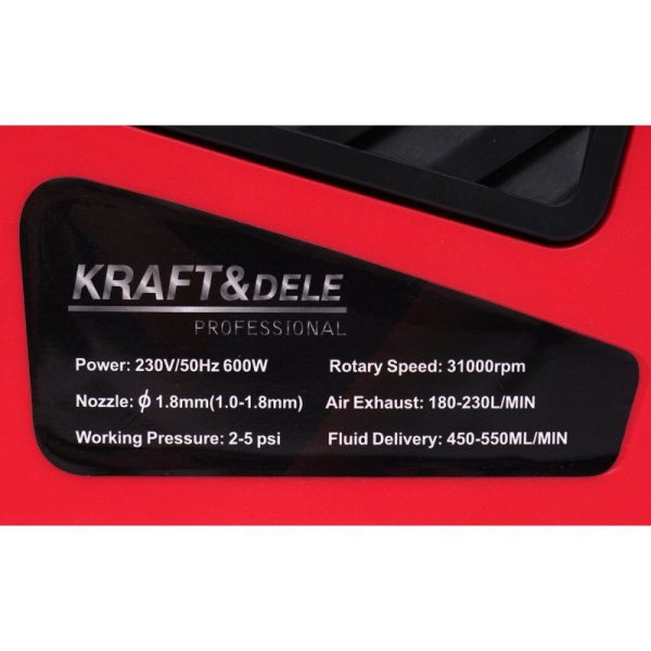 Elektrická striekacia pištoľ 600W 1000ml | KD1654 – Obrázok 8
