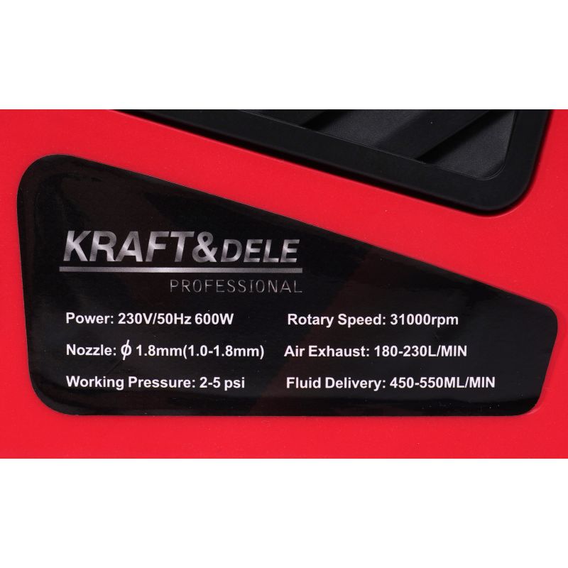 Elektrická striekacia pištoľ 600W 1000ml | KD1654 – Obrázok 8