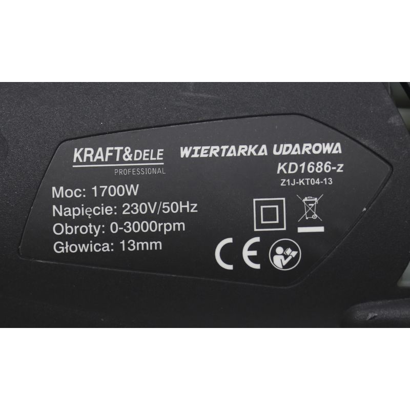 Príklepová vŕtačka King Series – 1700W | KD1685-Z – Obrázok 10