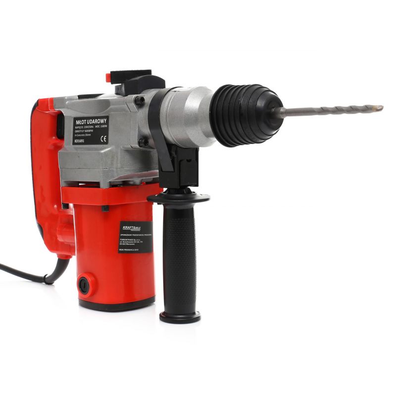 PRÍKLEPOVÉ VŔTACIE KLADIVO 1600W SDS+ plus – Obrázok 2