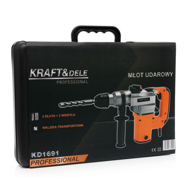PRÍKLEPOVÉ VŔTACIE KLADIVO 1600W SDS+ plus – Obrázok 7