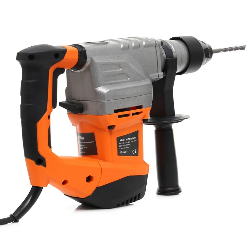 Vŕtacie kladivo SDS-plus 2400W 6J | KD1693 – Obrázok 15