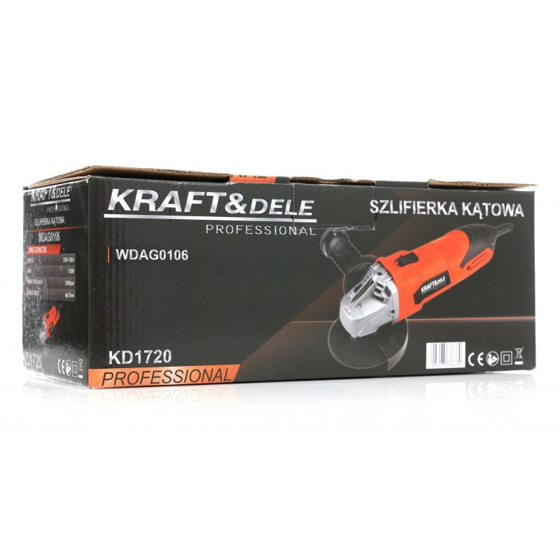 Uhlová brúska 125mm – 1150W | KD1720 – Obrázok 3