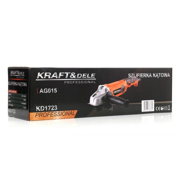 Uhlová brúska, 1300W, KRAFT&DELE | KD1723 – Obrázok 11