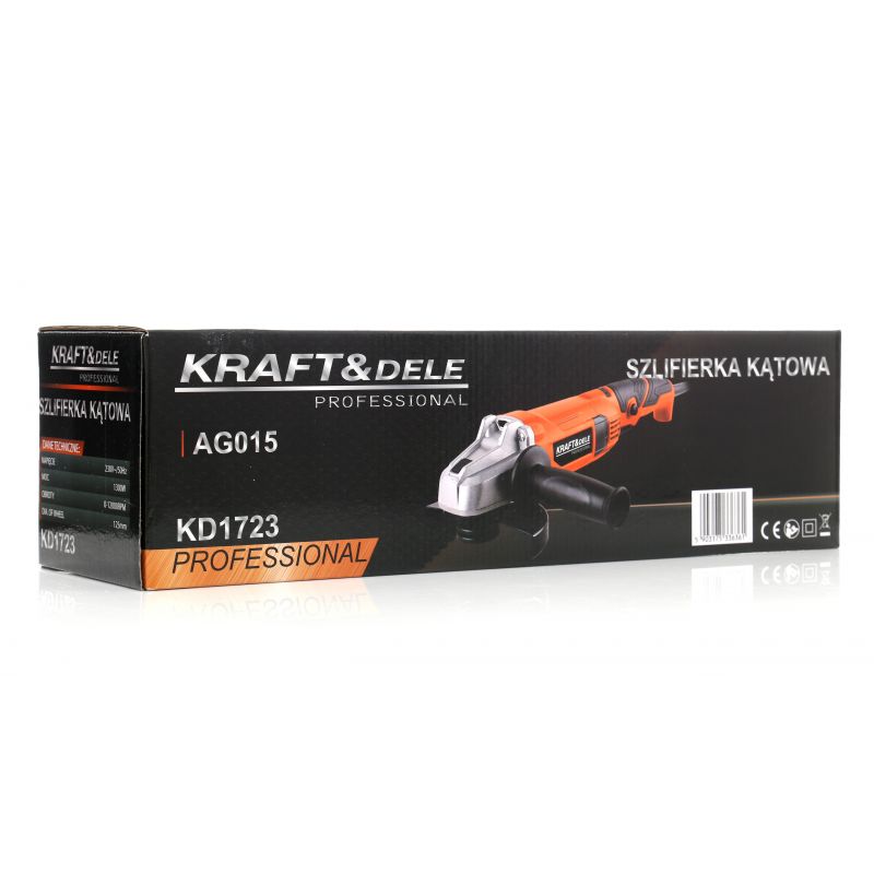 Uhlová brúska, 1300W, KRAFT&DELE | KD1723 – Obrázok 11