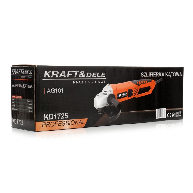 Uhlová brúska 2900W 230mm 6000 ot/min | KD1725 – Obrázok 11