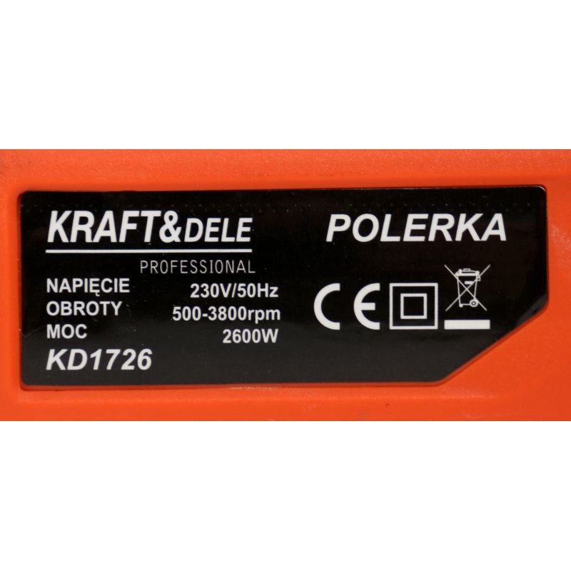 Leštička na auto s reguláciou otáčok 2600W | KD1726 – Obrázok 5