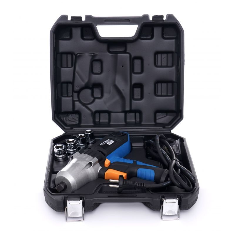 Elektrický razový uťahovák 1/2'' + kufrík + hlavice