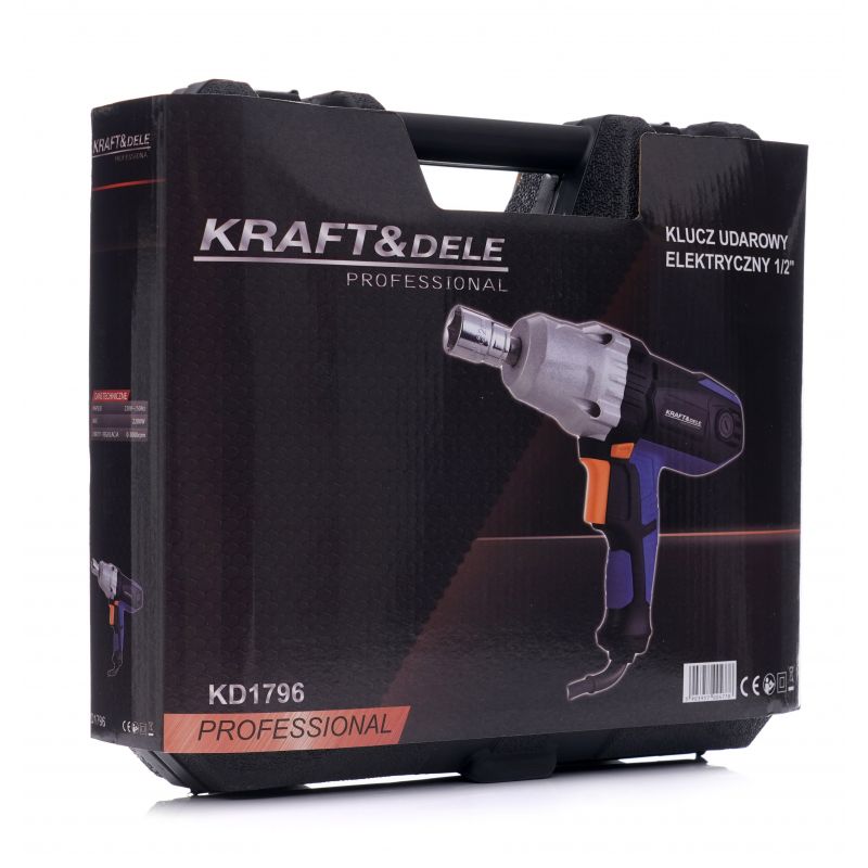 Elektrický razový uťahovák 1/2'' + kufrík + hlavice – Obrázok 13